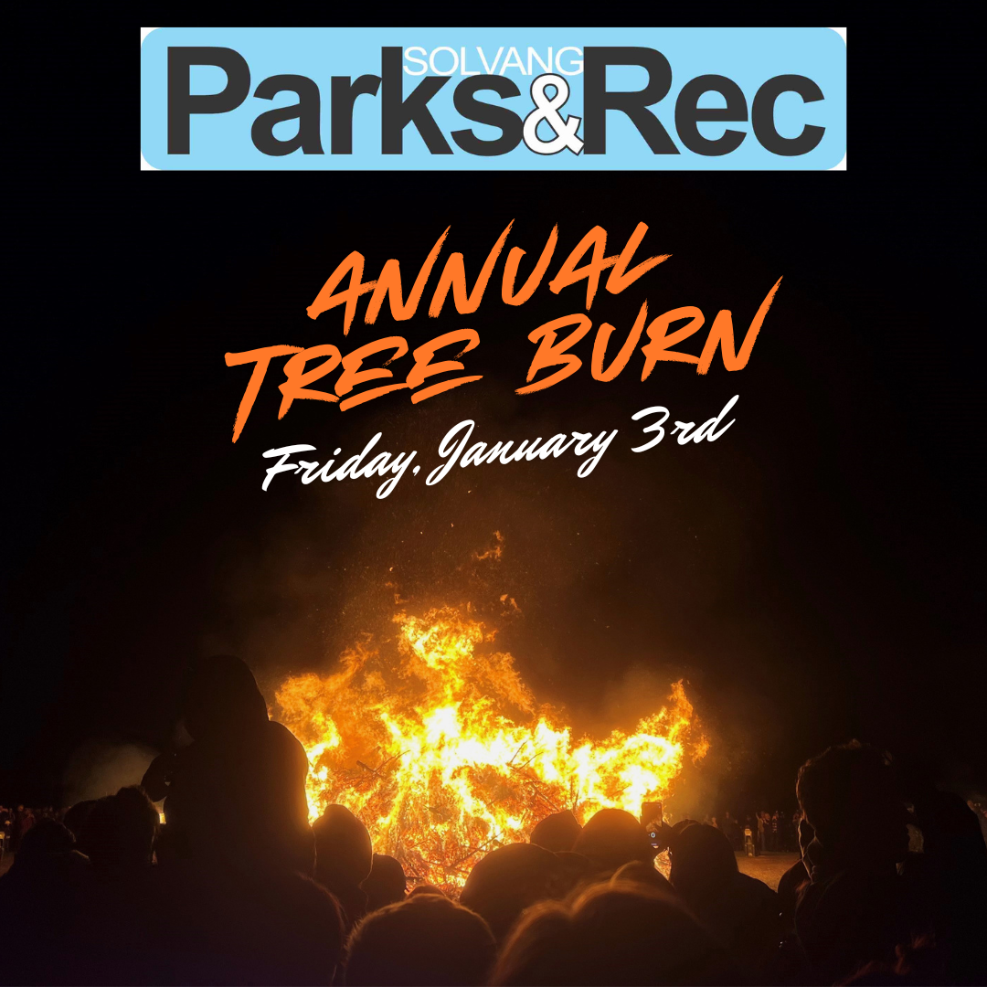 tree burn flames with logo socials